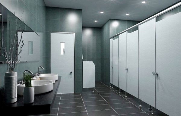 vách ngăn WC tấm compact 3